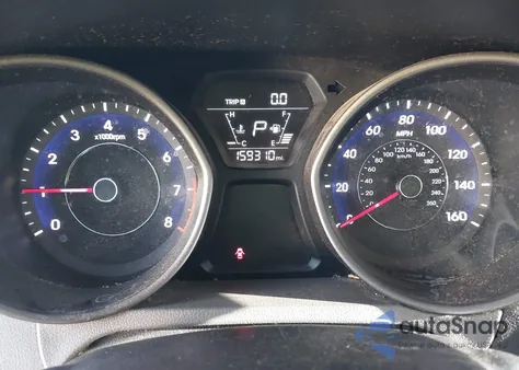 2014 Hyundai Elantra Se z USA, uszkodzony, nr VIN 5NPDH4AE1EH502747